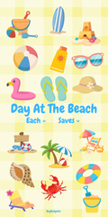Day At The Beach Savings Challenge
