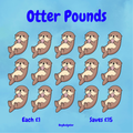 Otter Pounds Mini Savings Challenge
