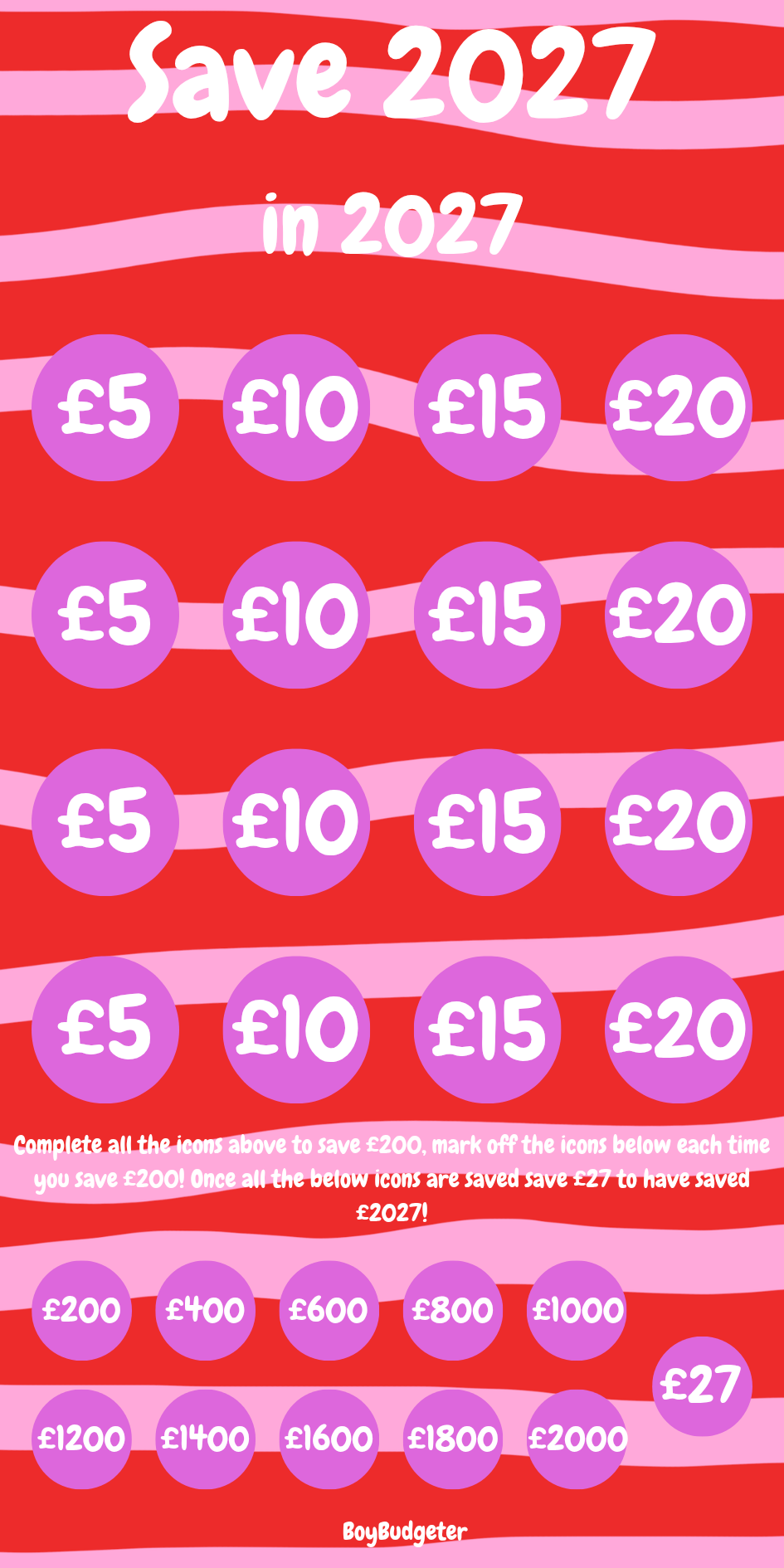 2027 Savings Challenge