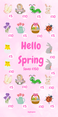 Hello Spring Savings Challenge