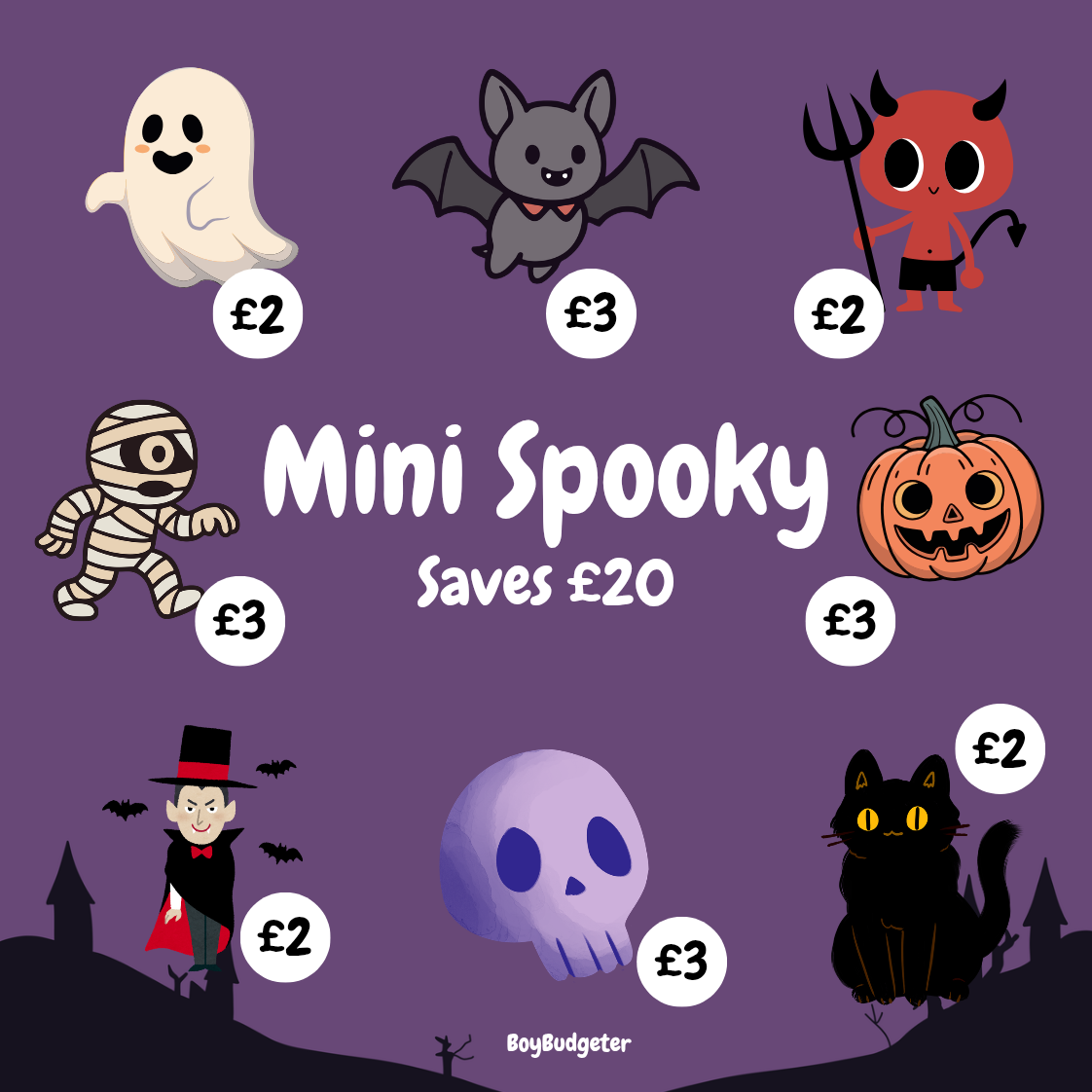 Spooky Mini Savings Challenge
