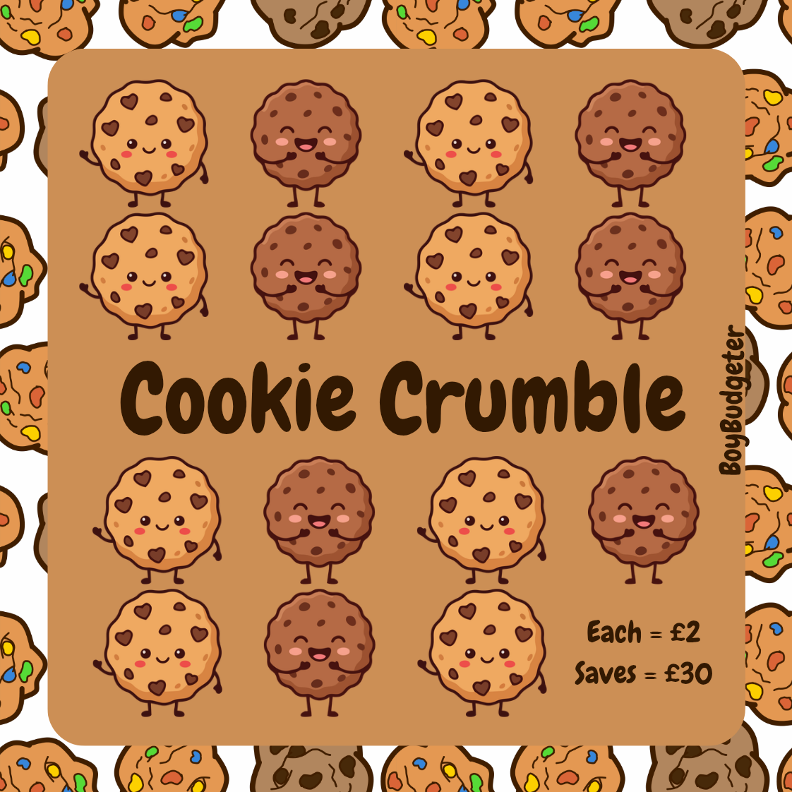Cookie Crumble Mini Savings Challenge