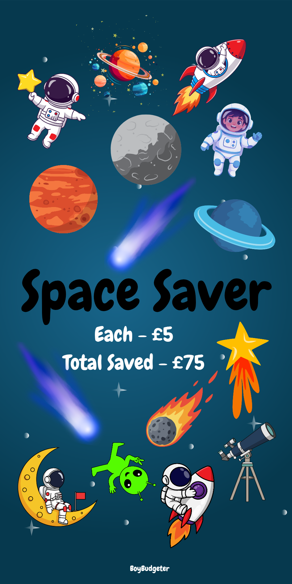 Space Saver Savings Challenge