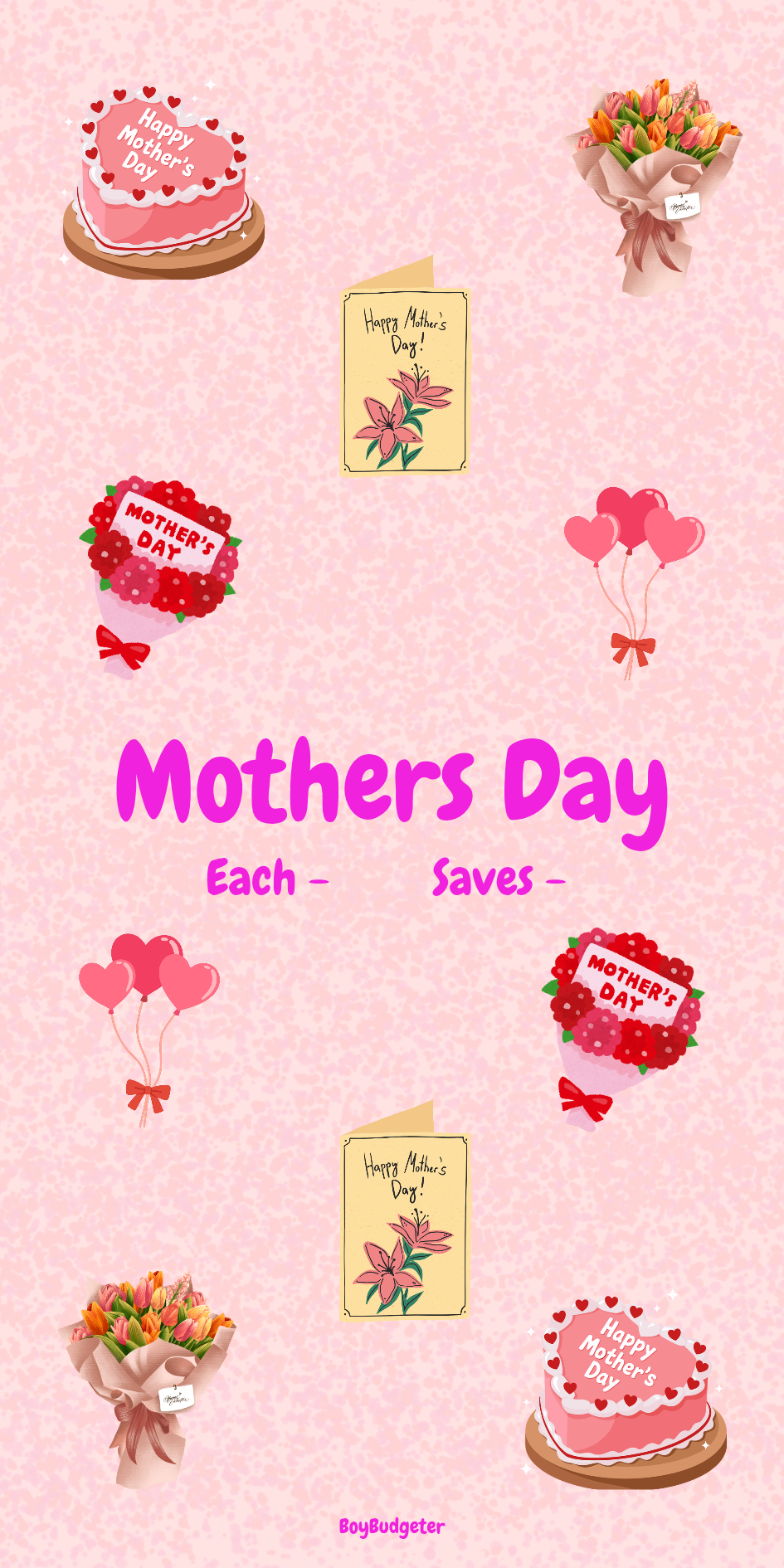 Mothers Day Savings Challenge & Insert