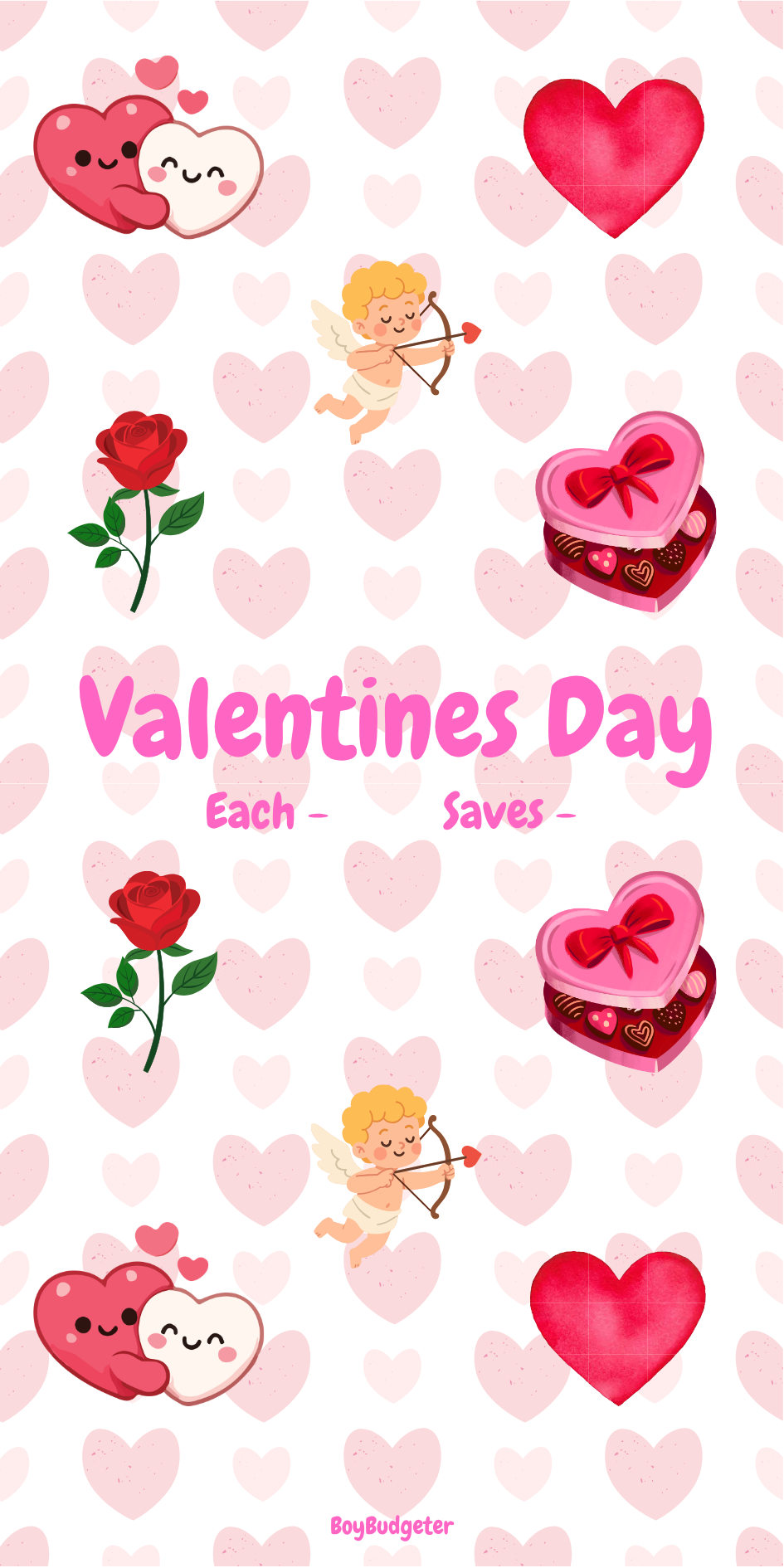 Valentines Day Savings Challenge & Insert