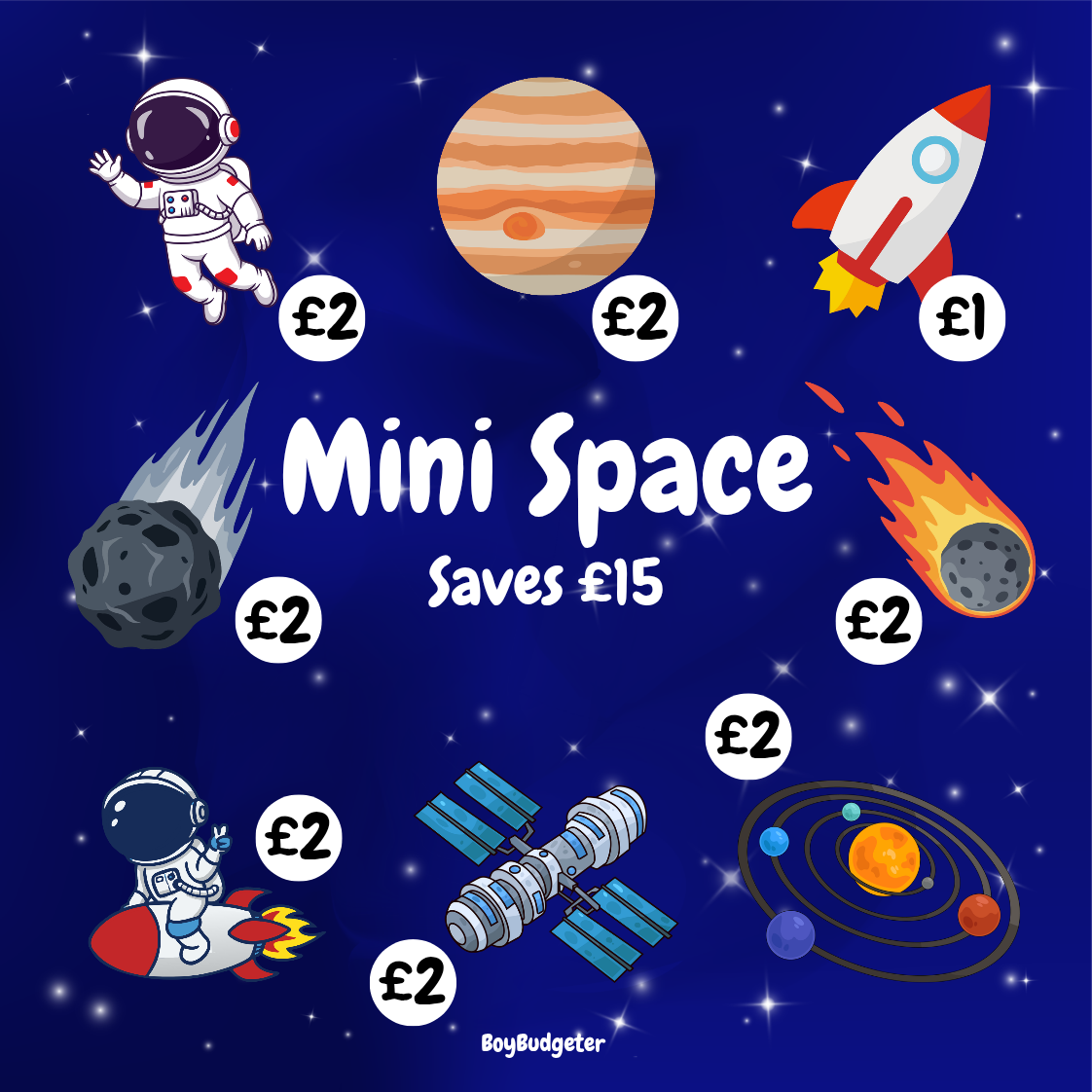 Space Mini Savings Challenge