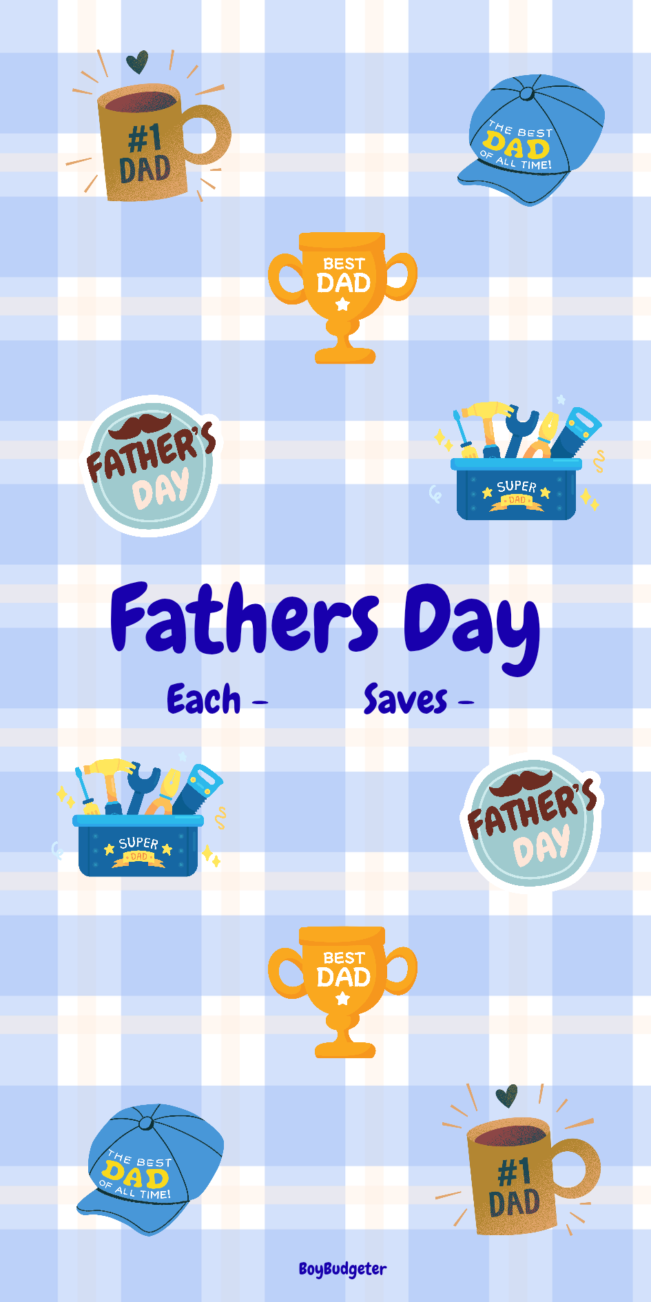 Fathers Day Savings Challenge & Insert
