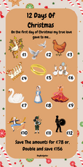 12 Days Of Christmas Savings Challenge